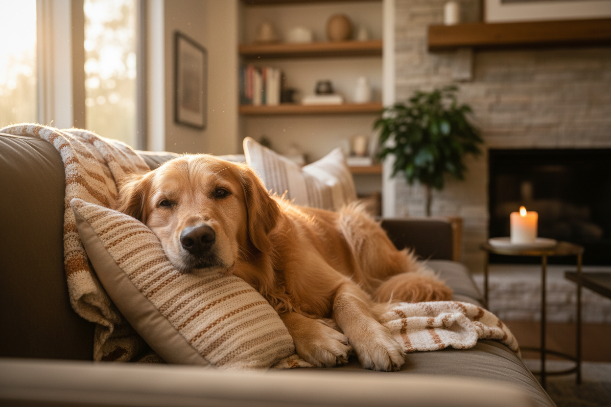 Pourquoi mon chien dort autant ? Les 12 raisons qui expliquent son besoin de sommeil