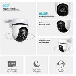 Tp-link Tapo C500 outdoor security camera - full HD - 360° horizontal 130° vertical - IP65 WiFi camera