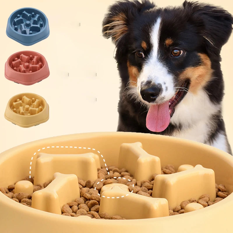 Gamelle Anti-Glouton pour Chien et Chat : Écuelle Labyrinthe Antidérapante pour une Digestion Saine - Disponible en Plusieurs Tailles