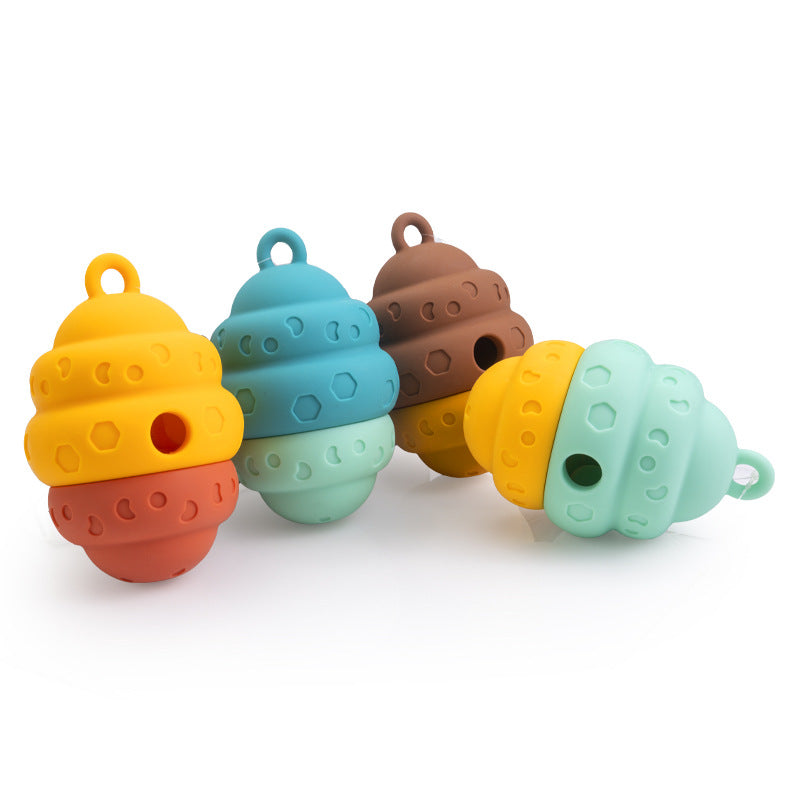 Dog Food Dispenser Toy - Safe, Durable, and Anti-Gobble
